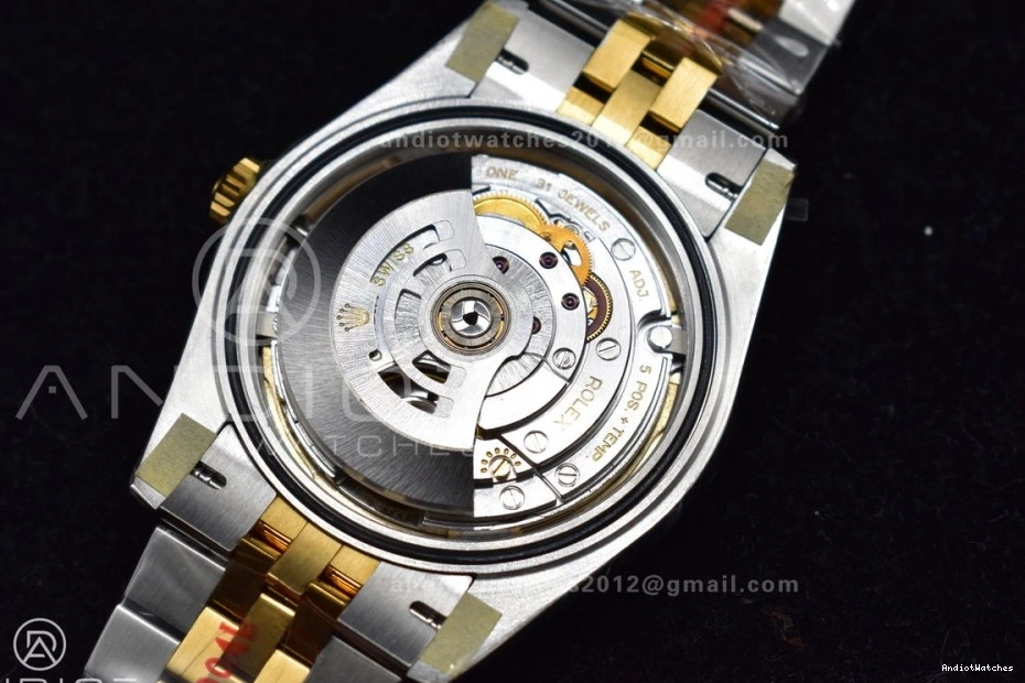 Dial SS VS DateJust Flexible VSF 126331 Steel 904L 1:1 Edition YG Bracelet Gold 396 Yellow On Jubilee 41 Best 0128